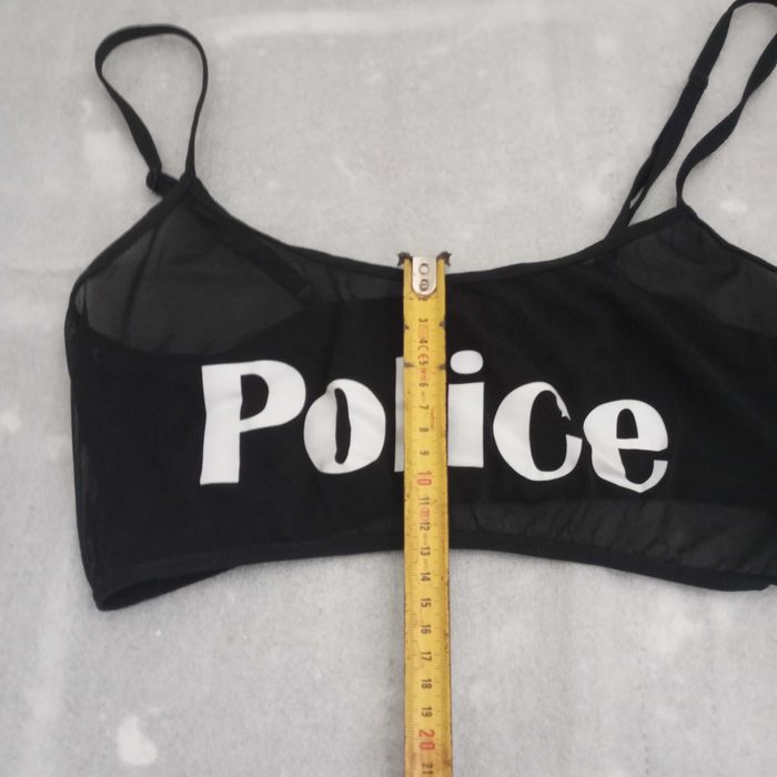 Женский прозрачный эротический топ " police" б/у