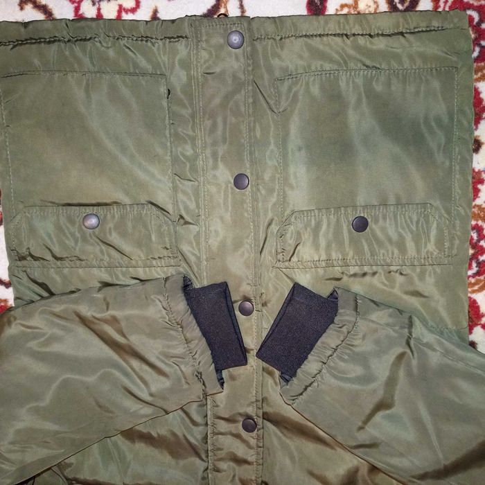 kurtka jesienna, na jesień, r.140 cm, parka,  dłuższy tył