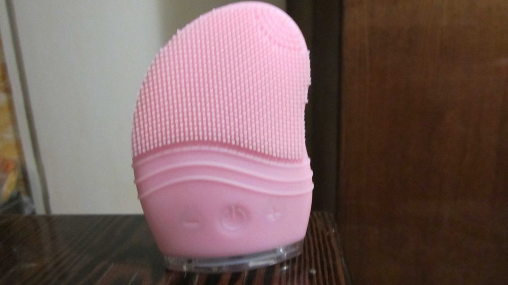 Массажер лицо для очистки лица ультрозвуковой вибрирующий polosmart