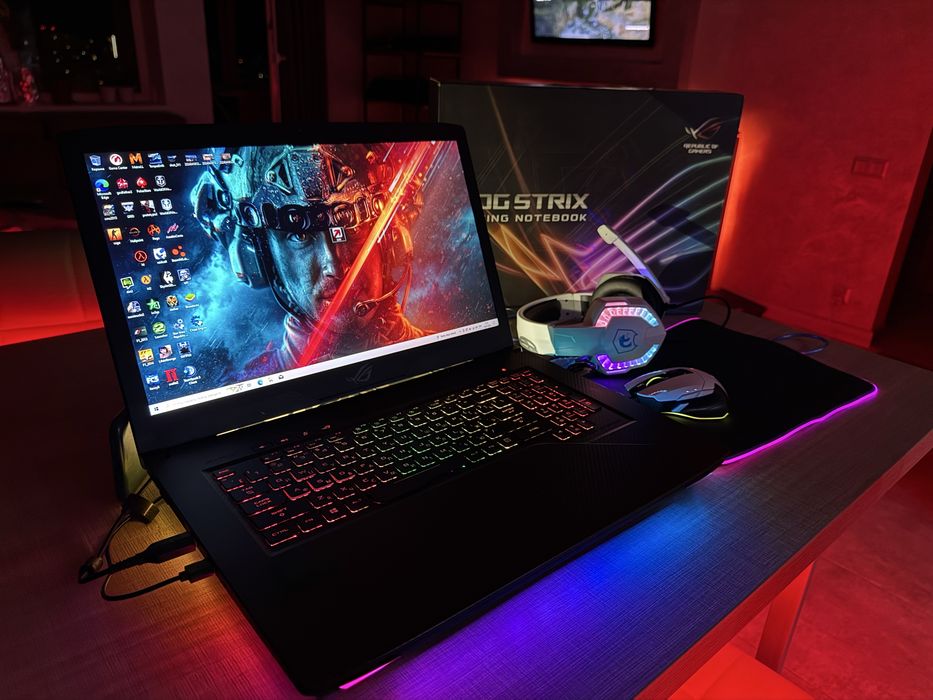 ЗСУ Скидка! 17’3 Мощный игровой ноутбук Asus Rog + комплект девасов