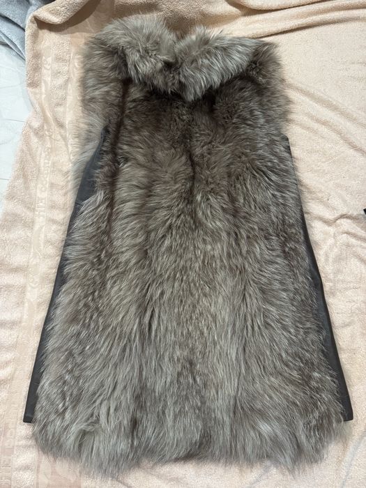Хутряна жилетка 80 см