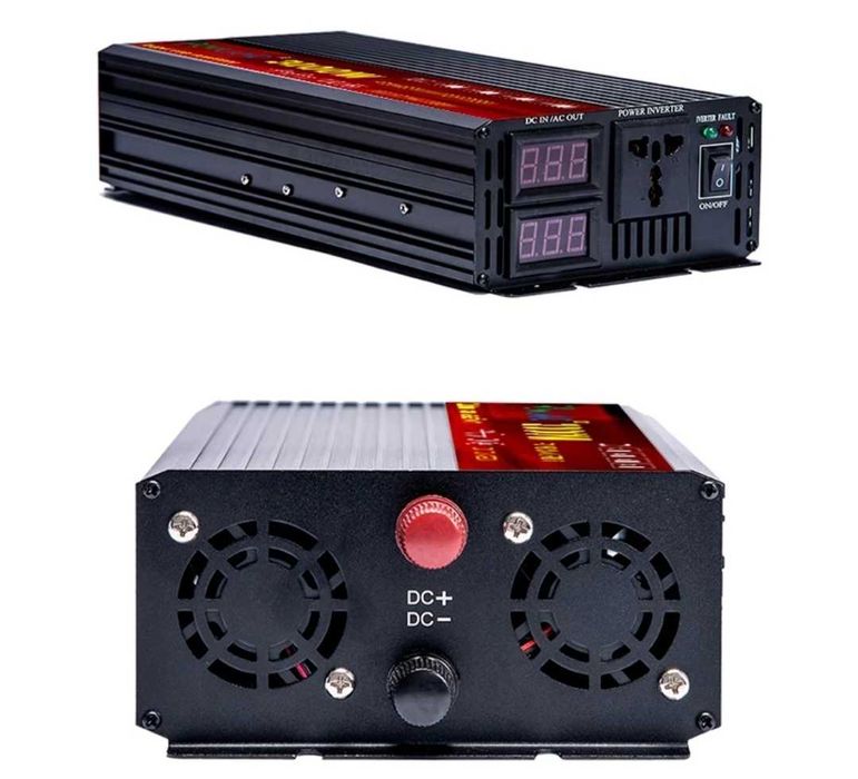 Inversor onda pura 2000 a 8000W.  Disponíveis com e sem comando.