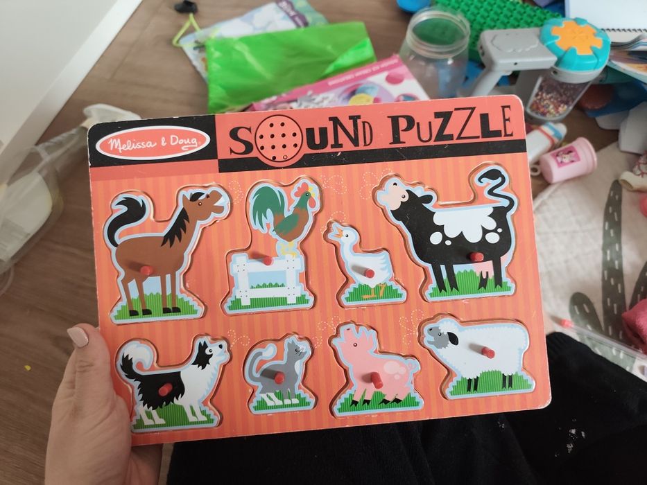 Puzzle z dźwiękiem melissa