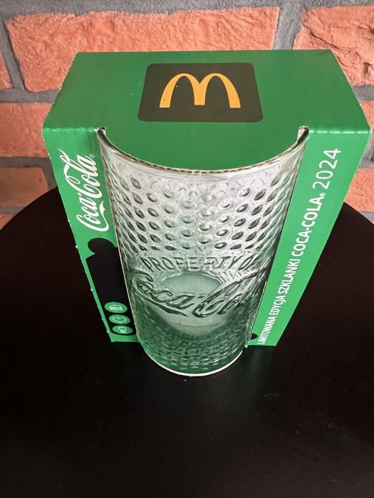 Szklanka McDonald’s CocaCola zielona 2024