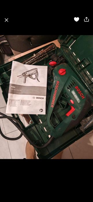 Wyprzedaż garażowa – elektronarzędzia Hilti / Bosch + walizki – zestaw