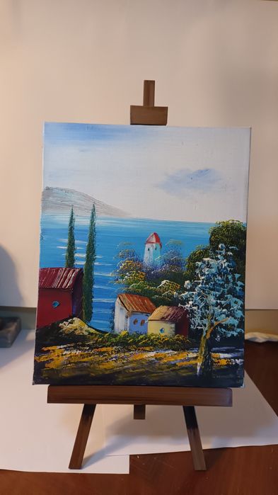Quadro de uma paisagem