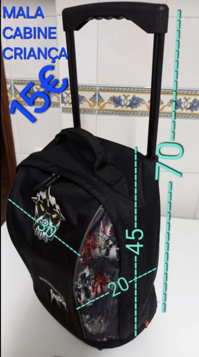 MALAS VIAGEM CABINE DESDE 10€Adulto/Criança.Casa,Quarto,Escola,Passeio