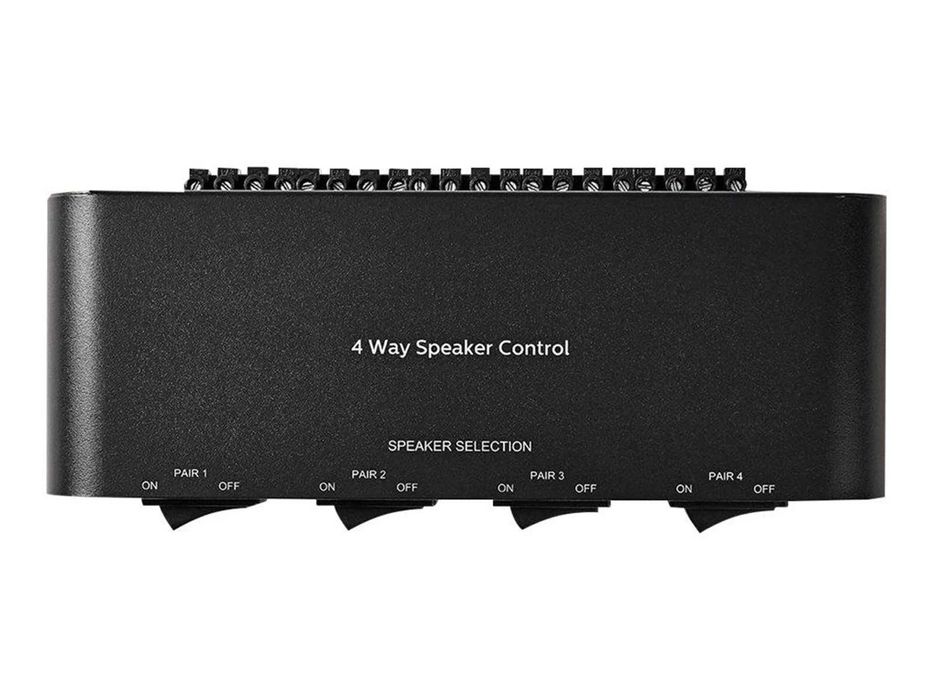 Nedis ASWI2614BK 4-смуговий перемикач динаміка