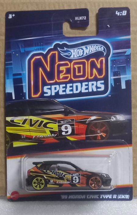 99 Honda Civic Type R (ek9) Hot Wheels