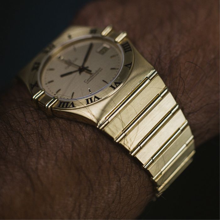 Relogio Omega Constellation Quartz 33mm | Ouro 18k - 95 gramas | 1985