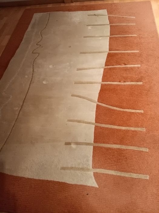 Carpete grande 100% lá 170 x 240