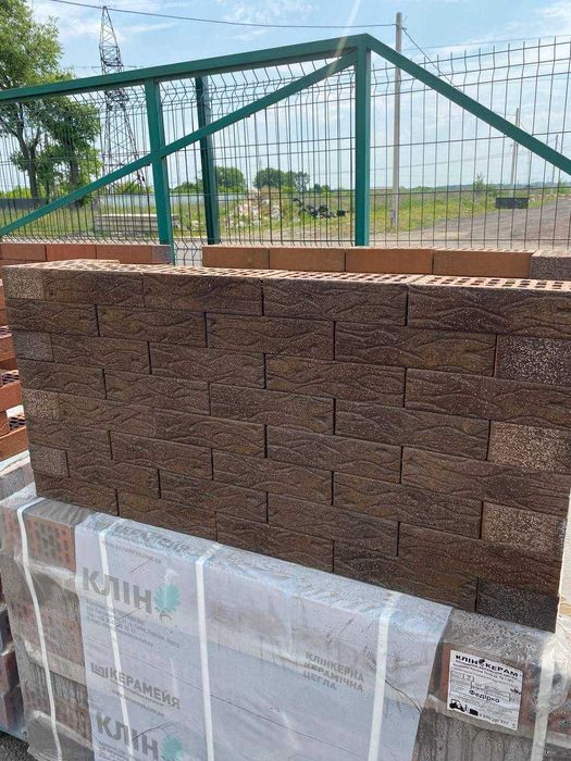 Цегла КлінКерам облицювальна F100-150, клинкерный кирпич цегла лицьова