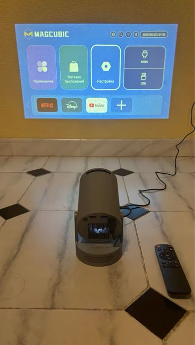 Projetor HY300Pro+ Mini — NOVO (usado só para teste) | 70€