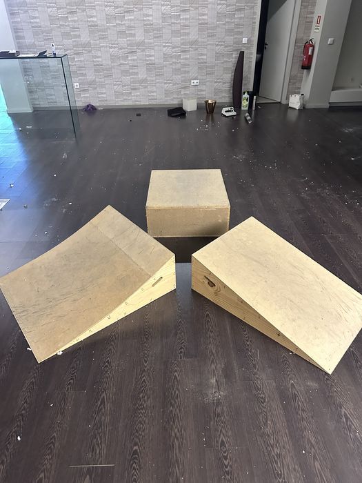 Rampas para iniciantes (skate, patins etc…)