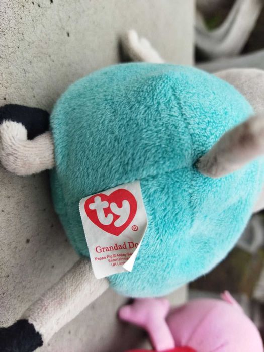 Мягкая игрушка Свинка Пеппа,Джордж,Peppa Pig,Дедушка собачки Денни