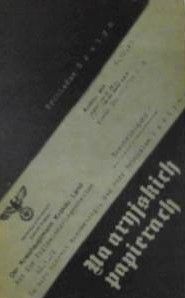 Na Aryjskich Papierach Bronisław Szatyn Ax14440