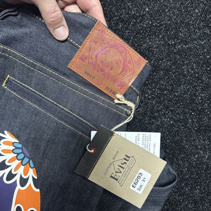 Евісу штани Evisu джинси Евису 31 розмір М селвідж