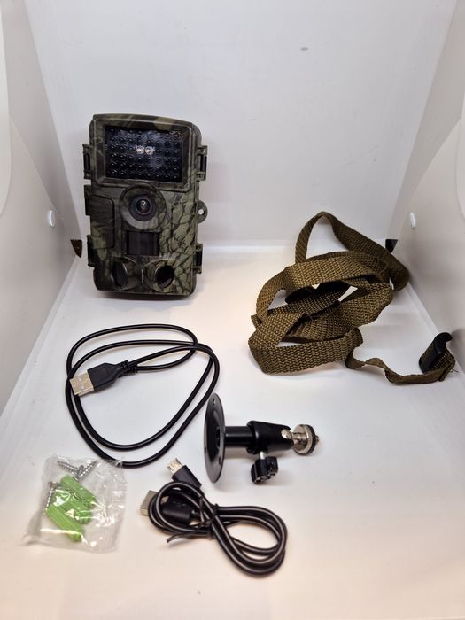 Fotopułapka wifi z aplikacją kamera leśna myśliwska mini 4k  noc dzień