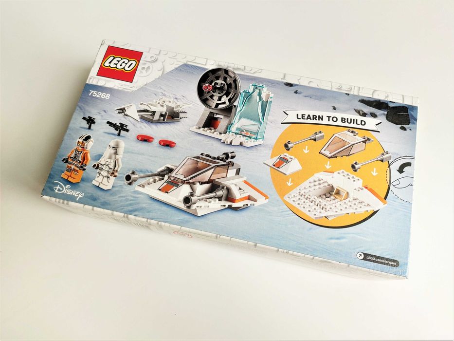 Lego Star Wars 75268 Snowspeeder сніговий спідер б/в як новий
