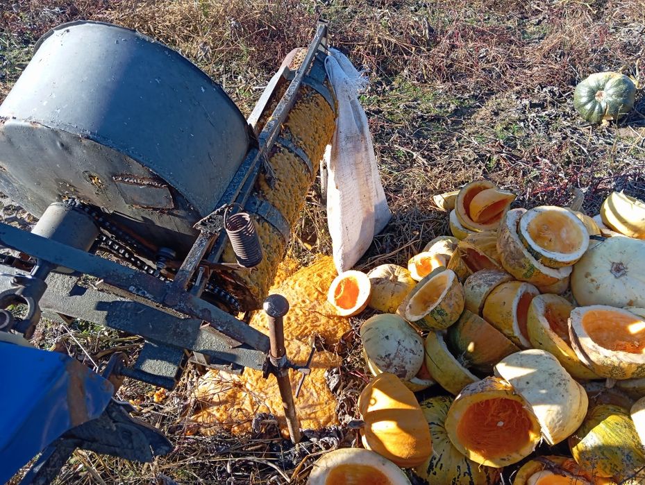 Гарбузовий комбайн (міні)