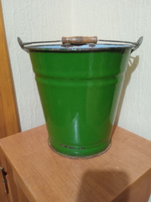 Ведро 6 л эмалированное