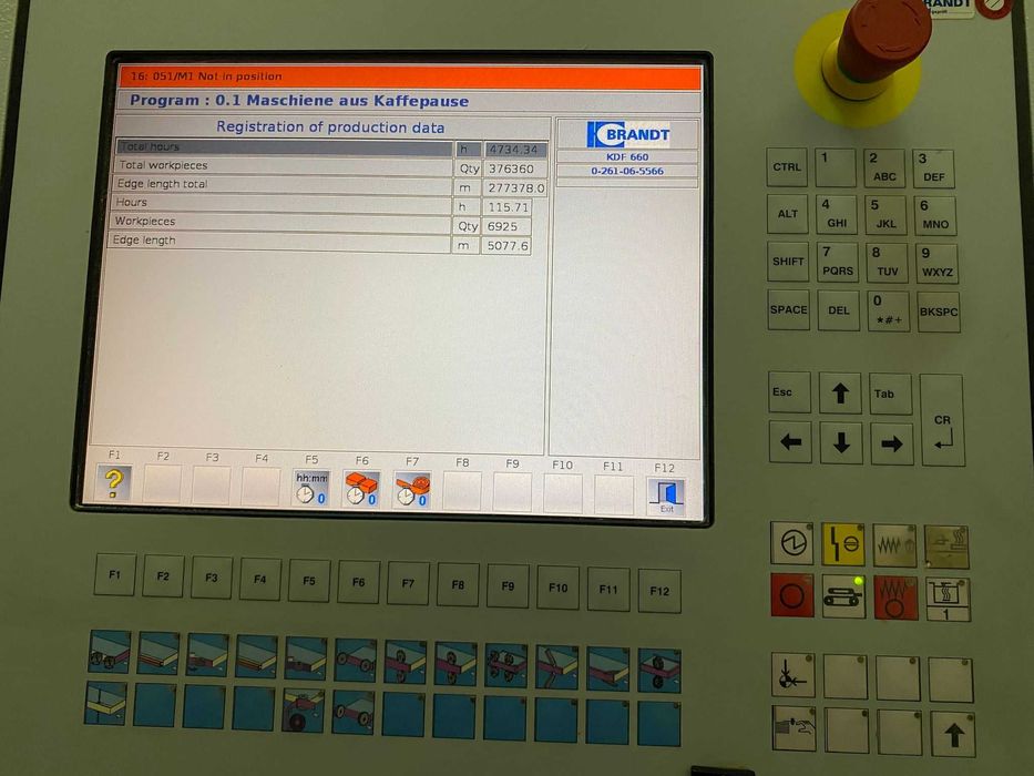 Orladora Brandt Optimat KDF 660 C