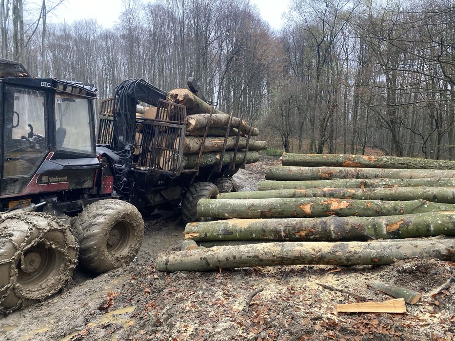 Valmet 840 форвардер