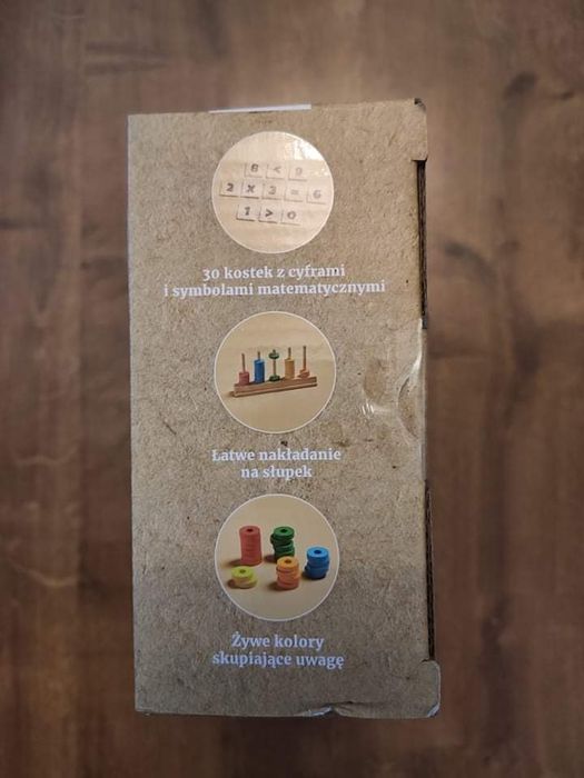 Liczydło drewniane elefun