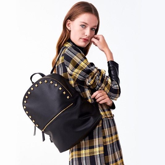 Mochila Preta Oriflame NOVA