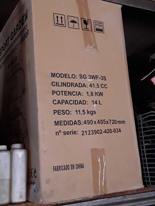 Pulverizador de Costas - novo