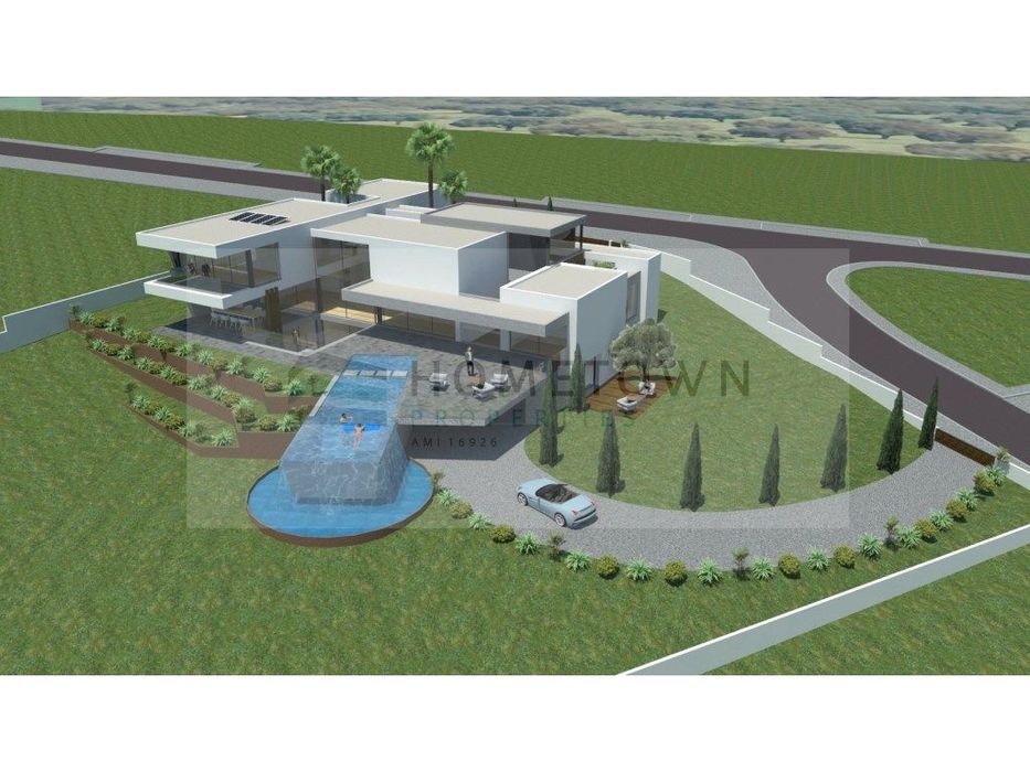 Exceptional plot with panoramic views over the ocean and the Ria de A...