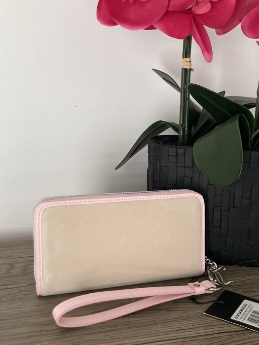 Nowy portfel Juicy Couture welur Twig dog