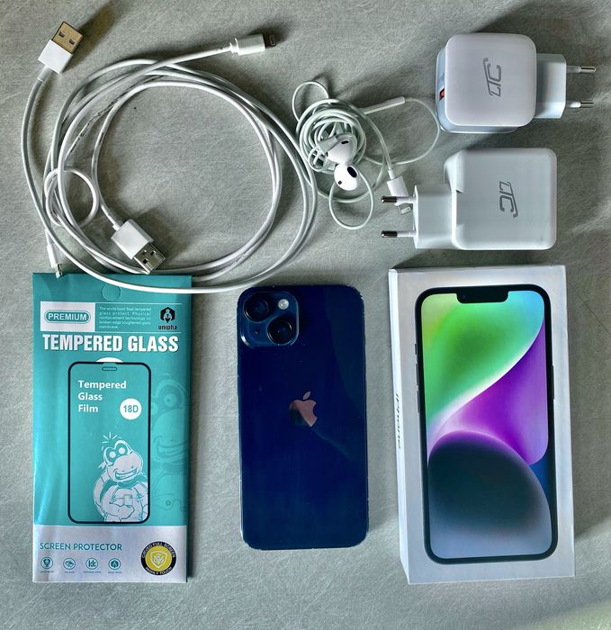 iPhone 14 Midnight 80%, 128gb