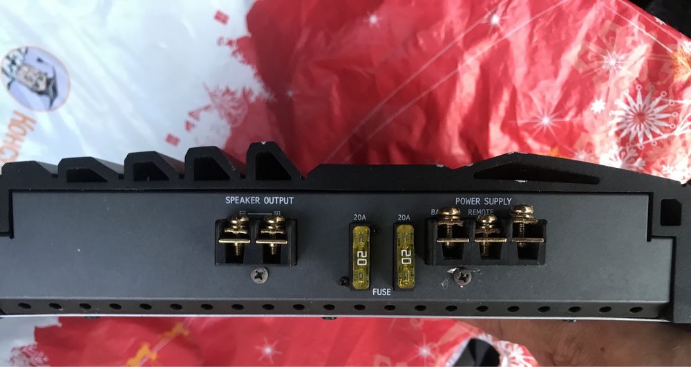 Усилители: Alpine MRP-M352 и Power Acoustik ov2-300