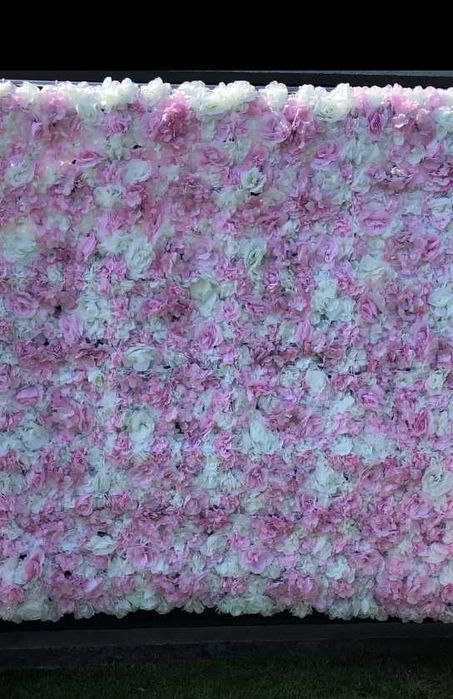 Parede de flores