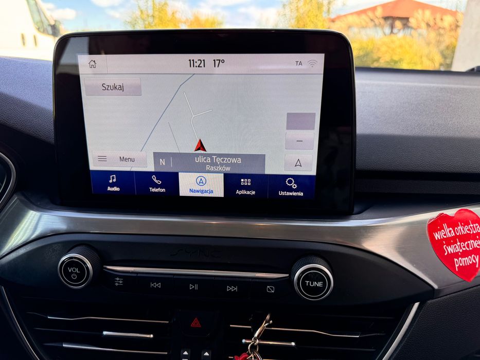 aktualizacja mapy ford focus fiesta ecosport android auto carplay sync