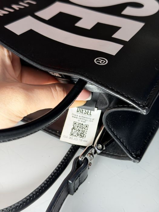 Шкіряна сумка Diesel DSL SHOPPER оригінал