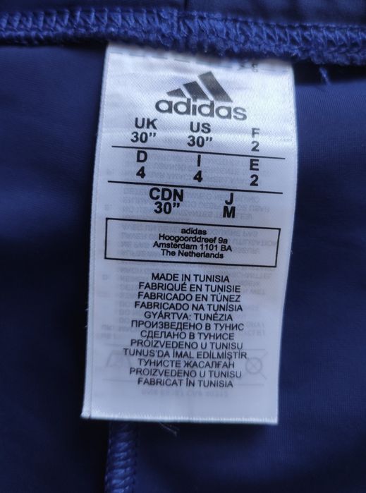 Темно-синие Плавки-боксеры Оригинал  Adidas, размер  M ( наш 46–48)