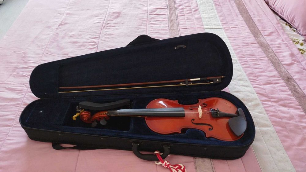 violino 3/4 em bom estado para passar de nivel