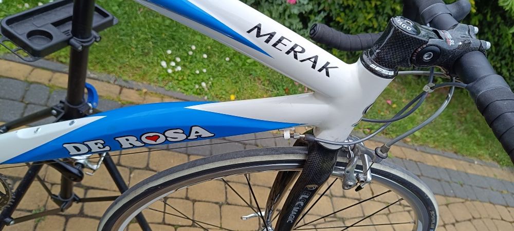 De Rosa rower 17 cali aluminiowo carbon.
