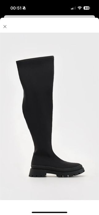 Сапоги ботфорты.