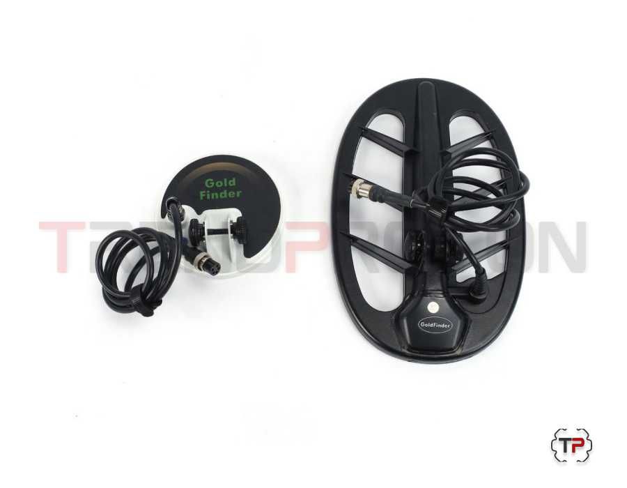 Detetor de Metais com 2 Bobines / Deteta Ouro, Prata, Alumínio