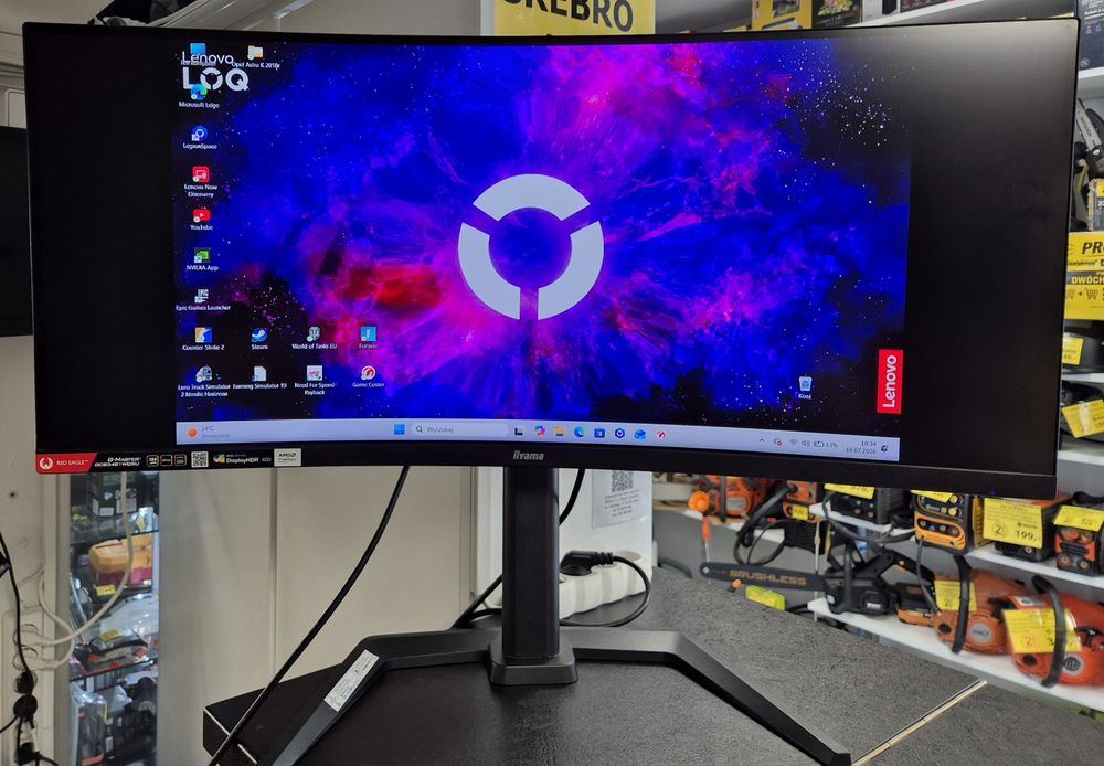 Monitor IIYAMA 34" GCB3481WQSU, Komis Jasło Czackiego