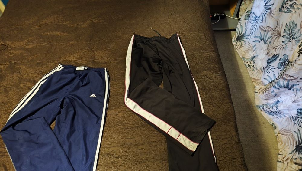 Spodnie adidas i Puma