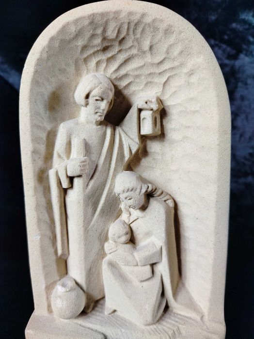 Kamienna szopka figurka Jezus Józef Maryja