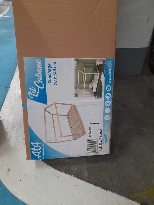Cama com colchão Bébé / Criança 140x70 | NOVO em Garantia