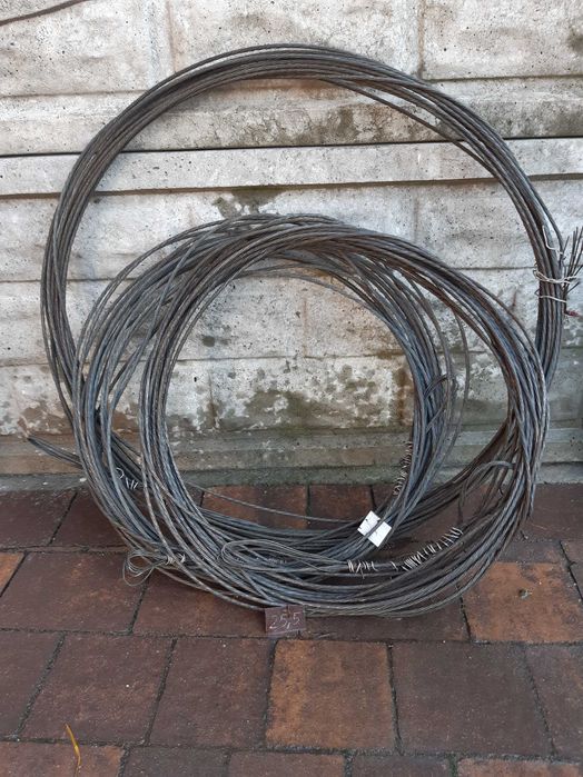 Linka stalowa - sztywna używana 5mm