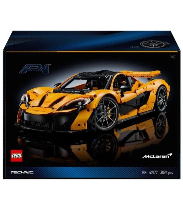 LEGO Technic, klocki, McLaren P1, 42172 оригінал