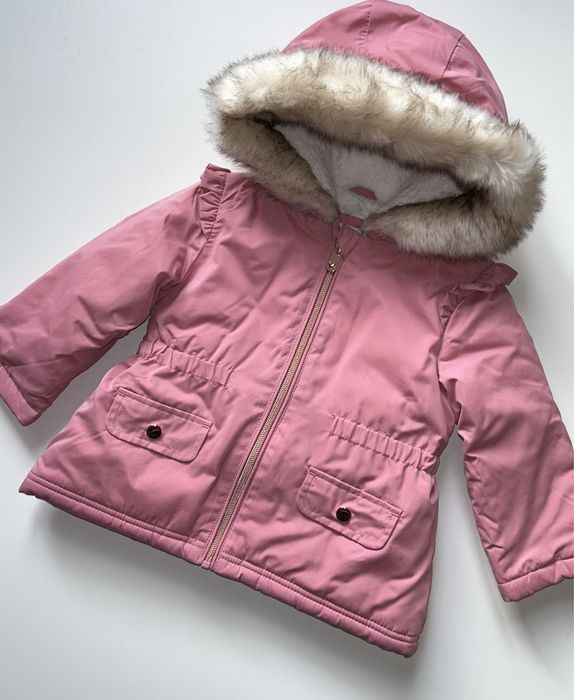 Тепла курточка для дівчинки