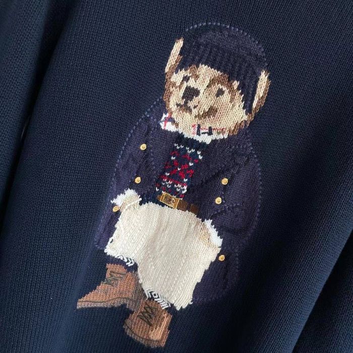 Sweter Unisex Ralph Lauren! Premium! Misie! Bear ! XS S M L XL
